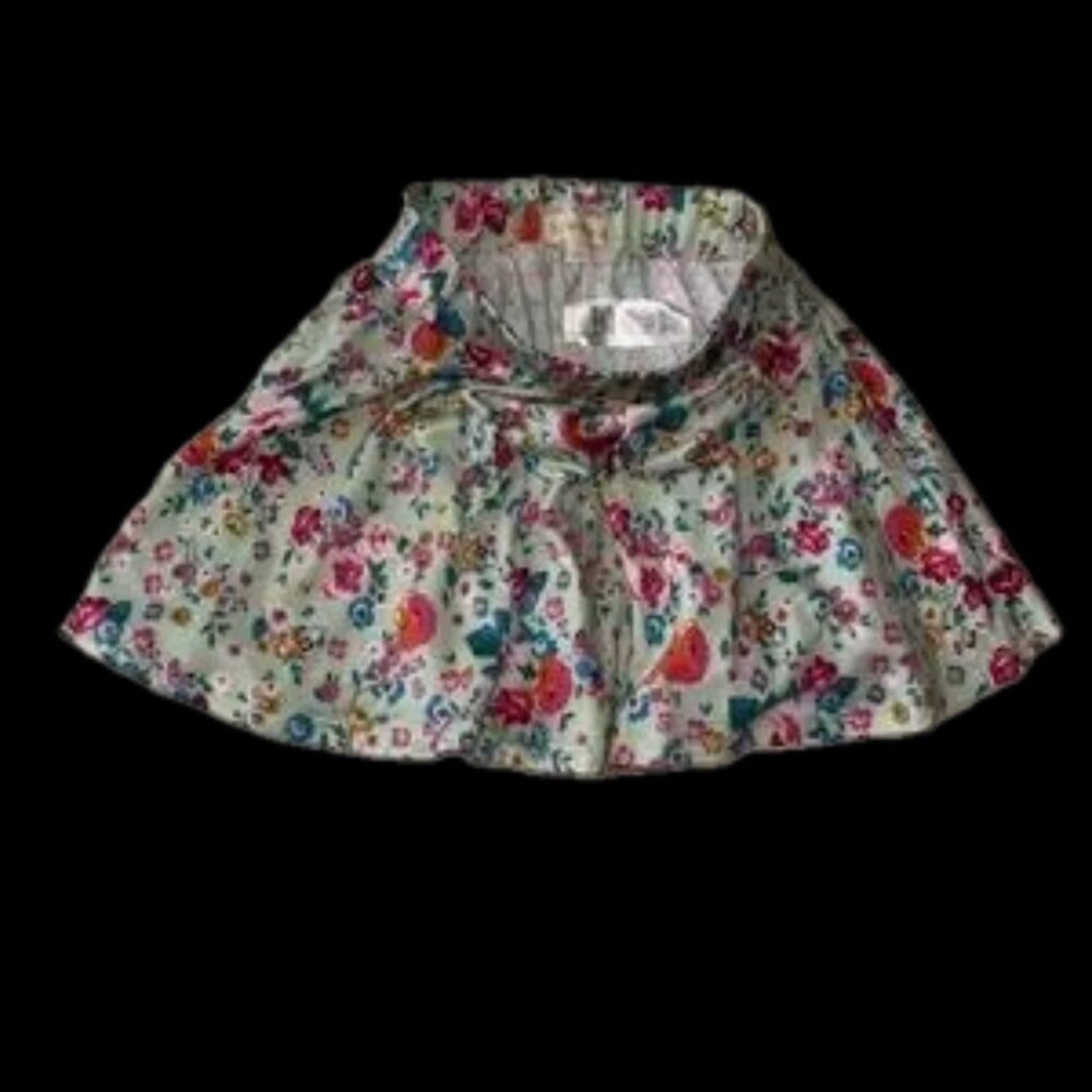 Super cute girls skirt floral classic Japanese style pattern girls size 5